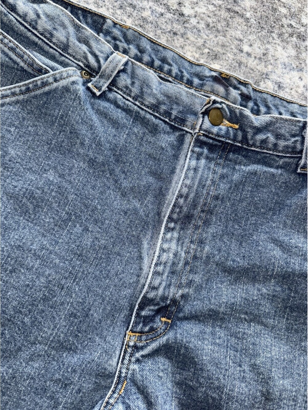 Wrangler Work Sport Jeans Mens 36x32 Flannel Lined Carpenter Denim Work Pants